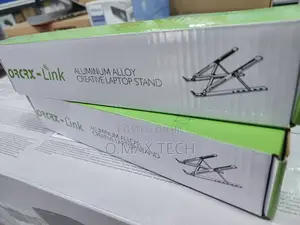 Metallic Foldable Laptop Stand