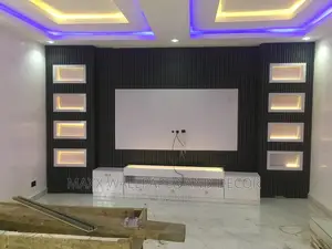 Tv Wall That Reduces Stress Aka Fluted Panel