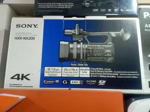 Sony NX200 Video Camera