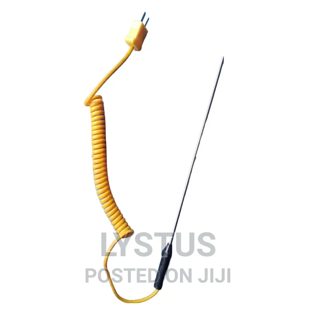 K Type Thermocouple Probe With Sensor Flexible Cable 200mm