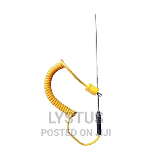 K Type Thermocouple Probe With Sensor Flexible Cable 200mm