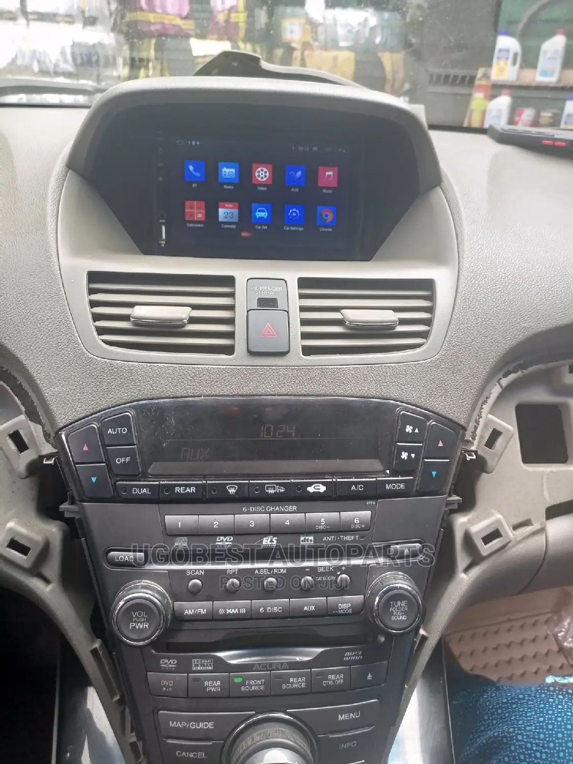 Acura MDX Android Screen 2008/2010 With GPS Navigation(Map)