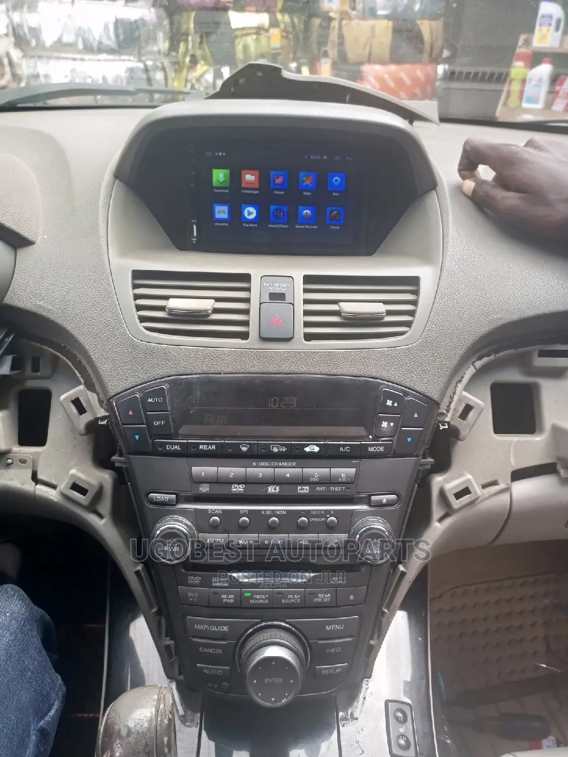 Acura MDX Android Screen 2008/2010 With GPS Navigation(Map)