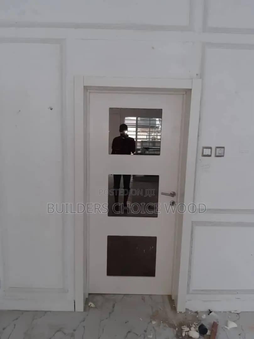 Hardcore Wooden Glass Doors