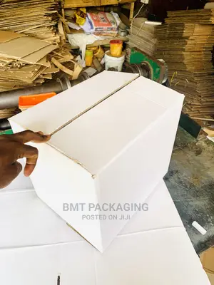 Plain White Box 5ply With Printing