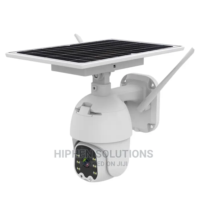 Effective Use Safety Solar Outdoor CCTV Camera