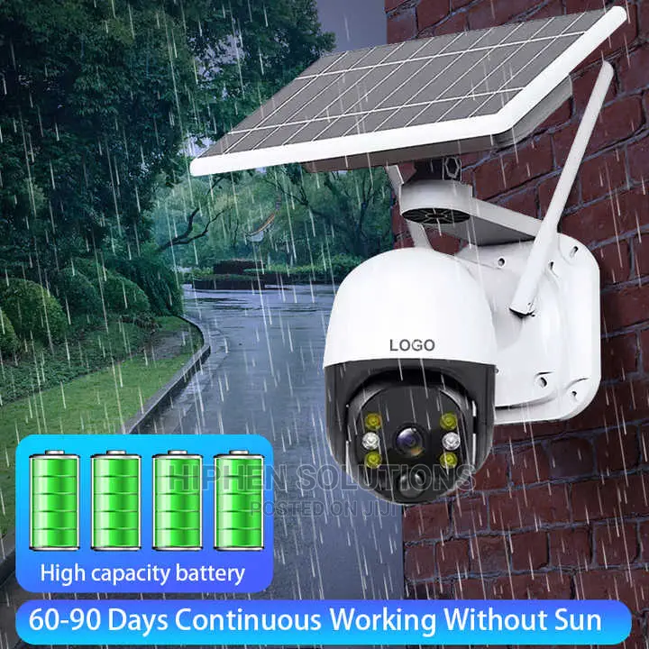 Portable Security Solar CCTV Camera