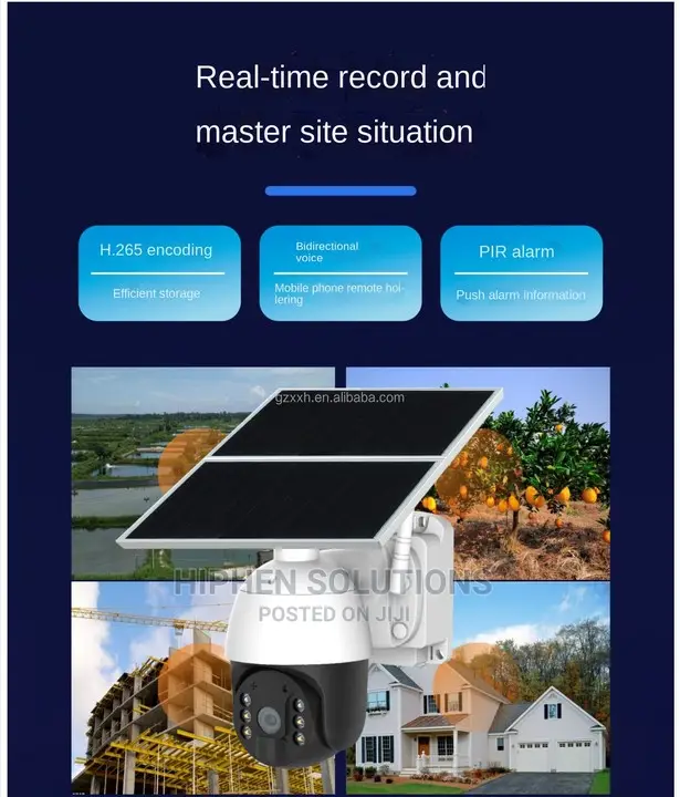 Waterproof Ultra-Low Power Solar Camera