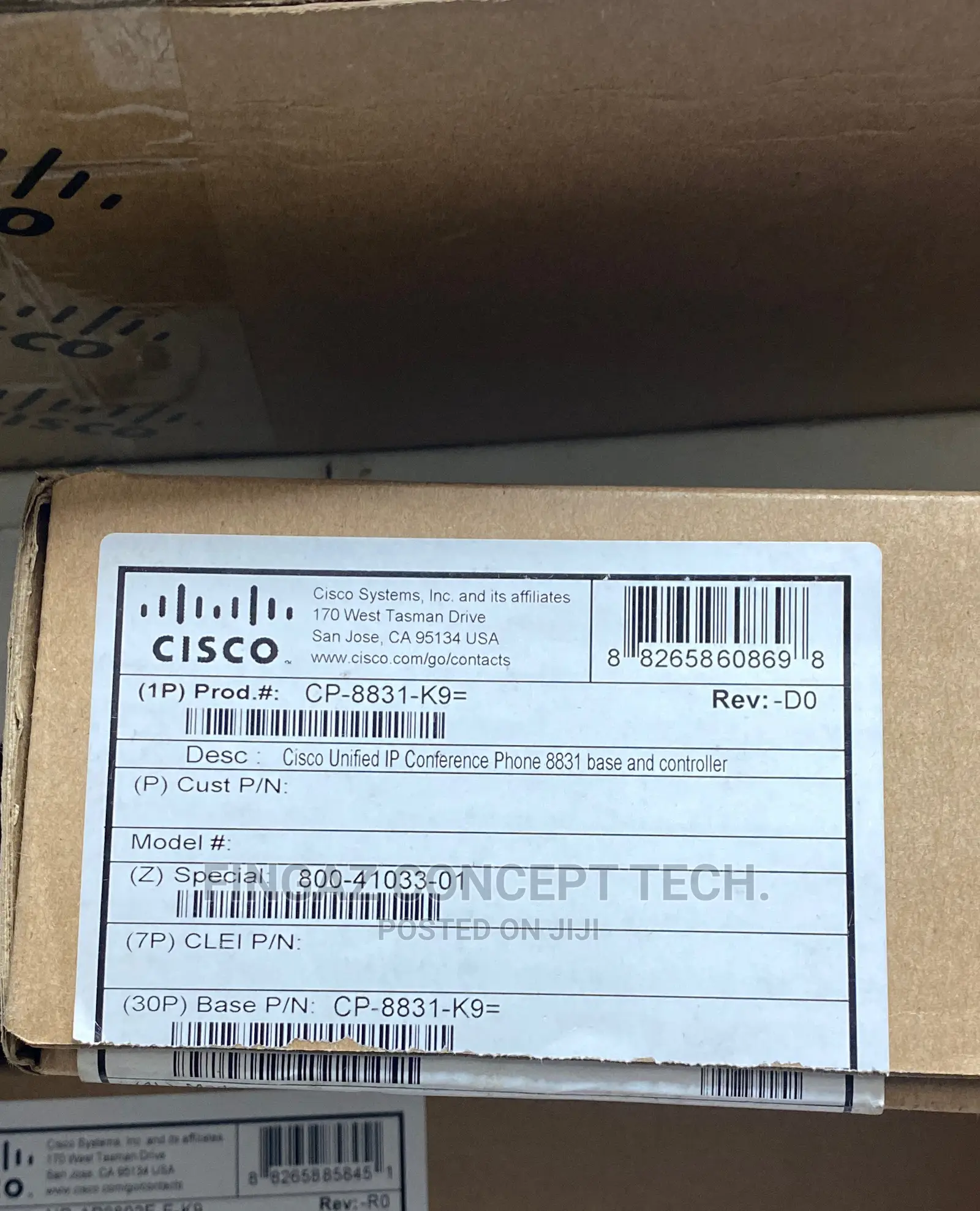 Cisco Cp-8831- IP Phone