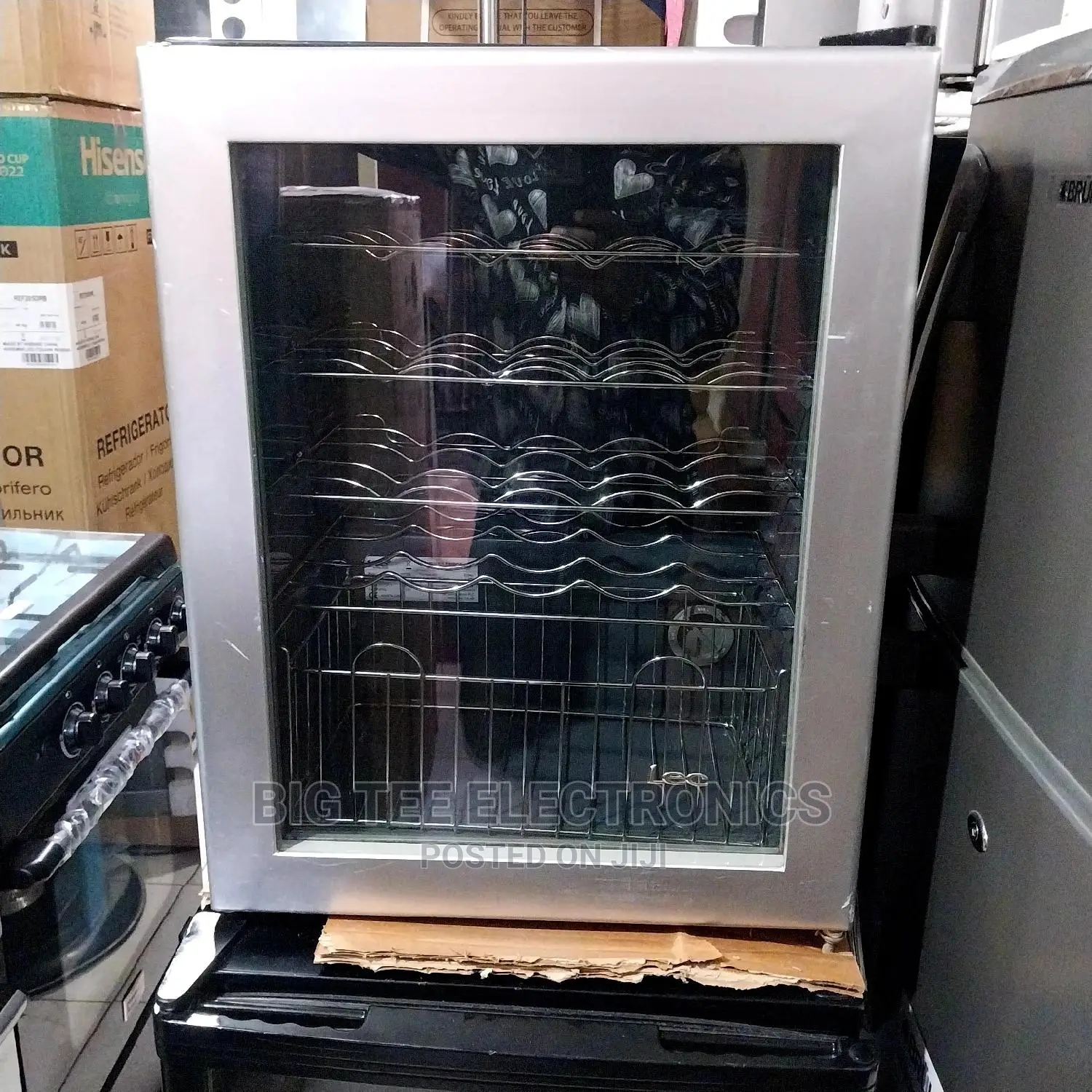 Lec Wine Chiller Display Fridge