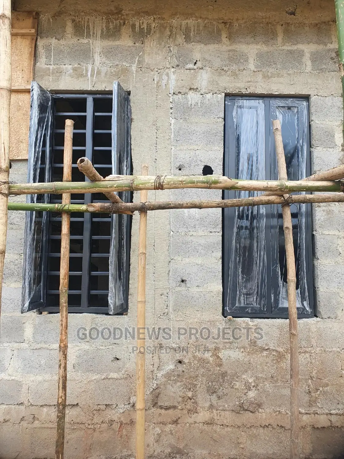 Double Leaf Aluminium Casement Windows