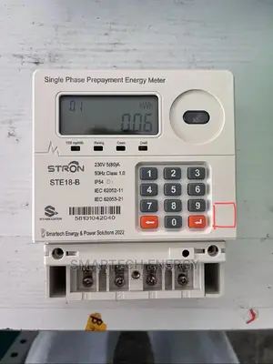 Single Phase Lora-Rf Prepaid Energy KWH STS Check Meter/Ste18-B