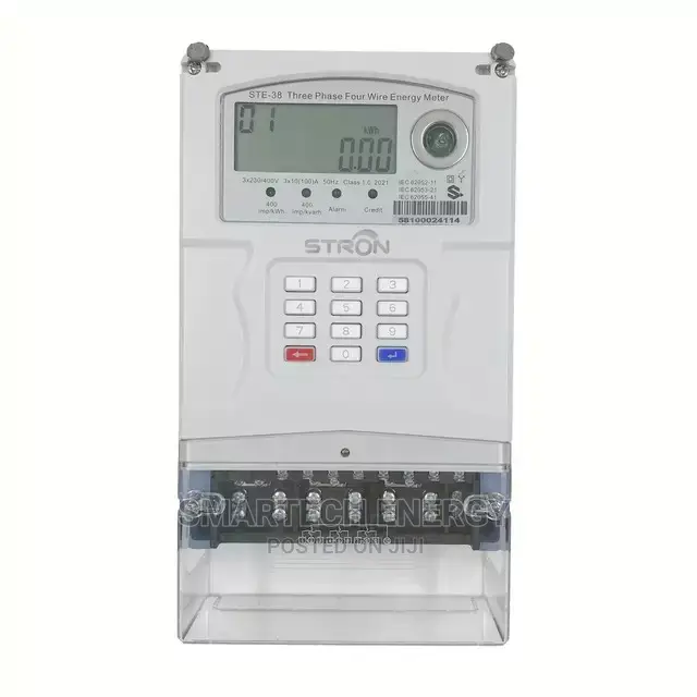 3 Phase Split Lora-Rf Prepaid Energy Meter With Ciu/Ste-38s