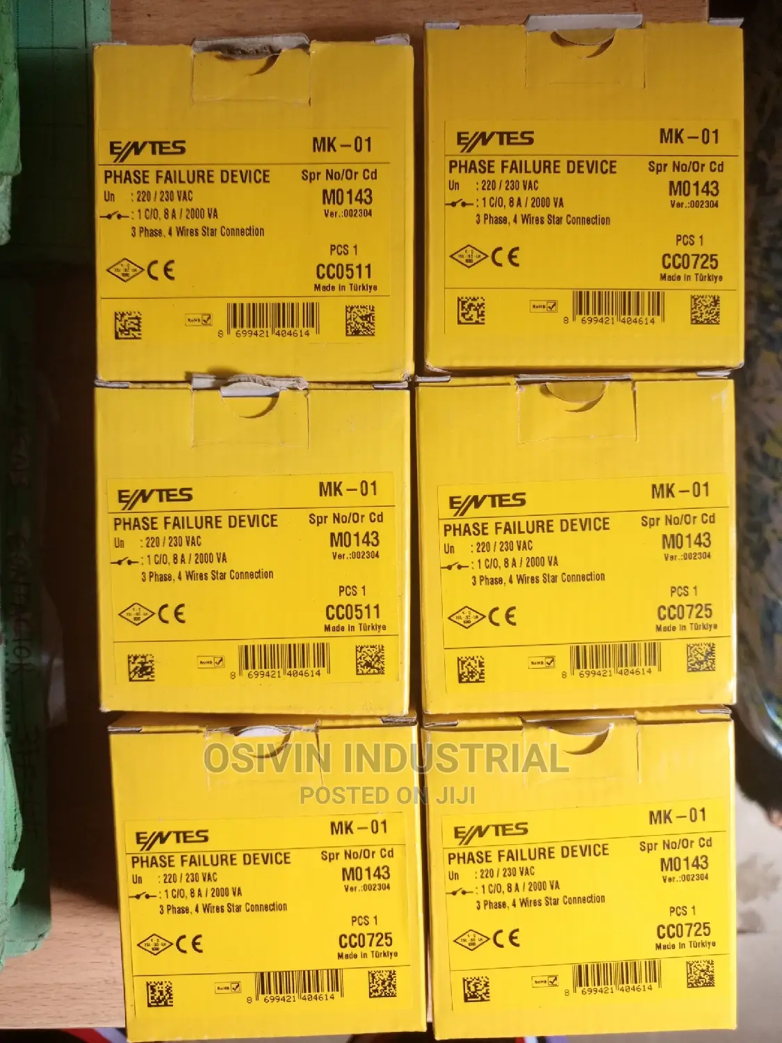 Entes Phase Failure Device Single Phase