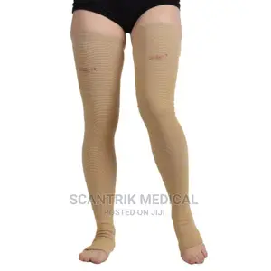 Portable Knee Compression Stocking