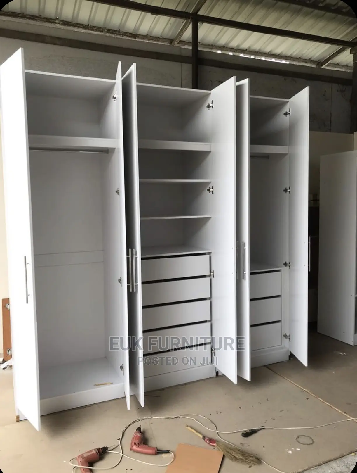 Classy Wardrobe (Quality , Strong and Durable) 6 Doors