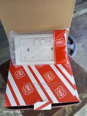 13 Amps Double Socket Mk