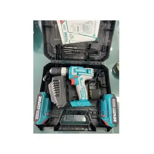 TOTAL Cordless Drill Set With 2 X 20V Lithium-ion Batteries