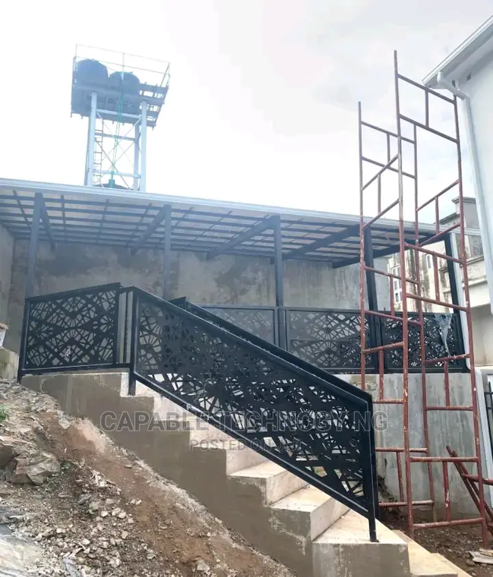 Laser Staircase Rails