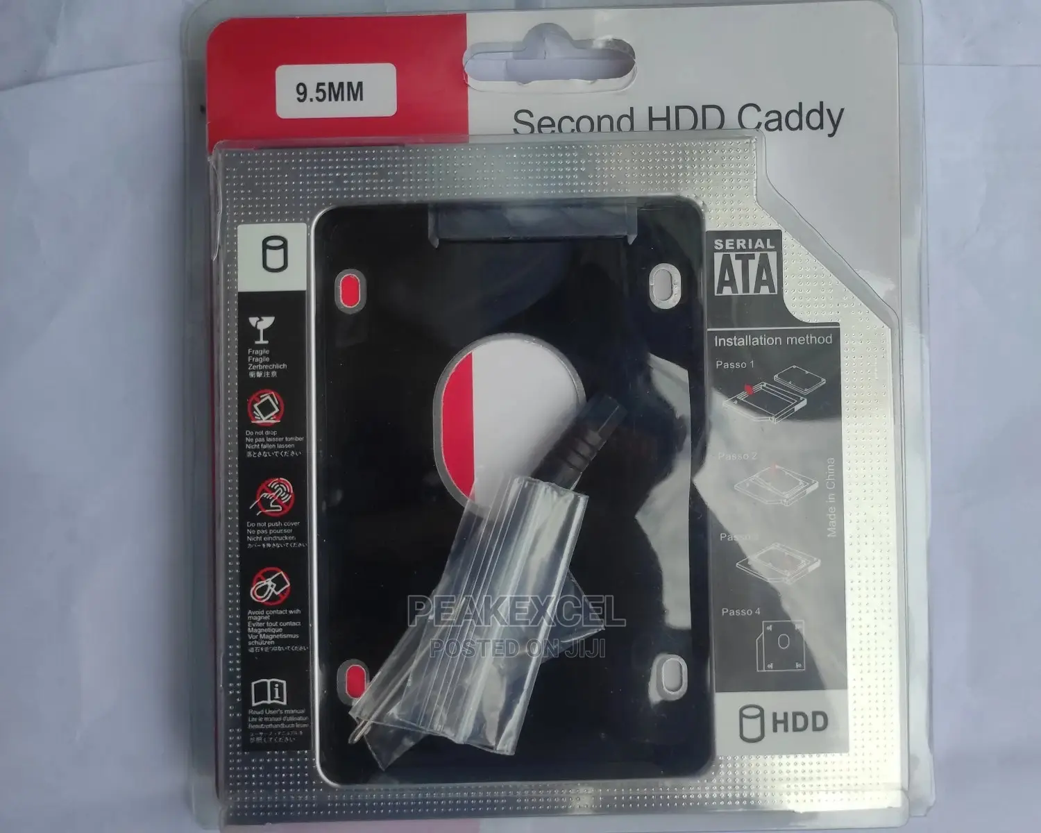 CD Second HDD/SSD Caddy 9.5mm