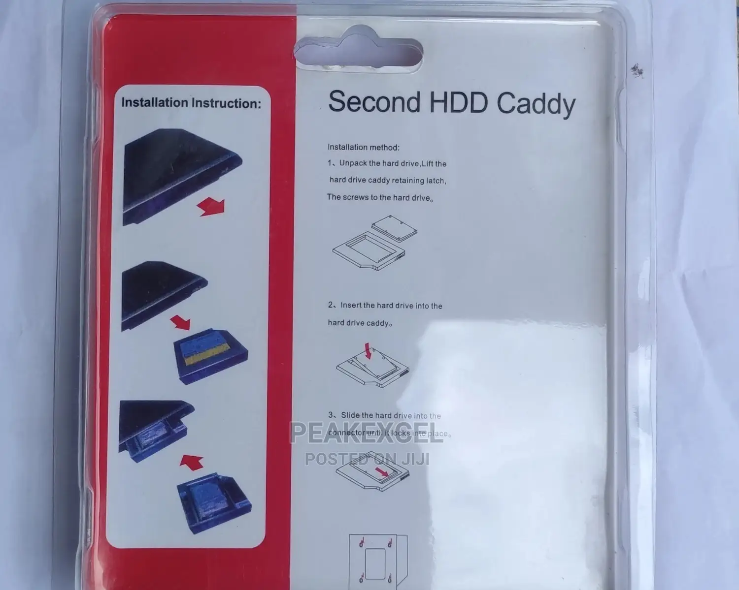 CD Second HDD/SSD Caddy 9.5mm