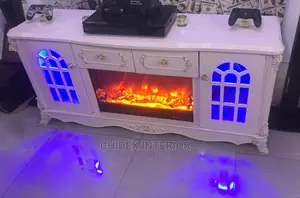 Exotic Fireplace TV Stand