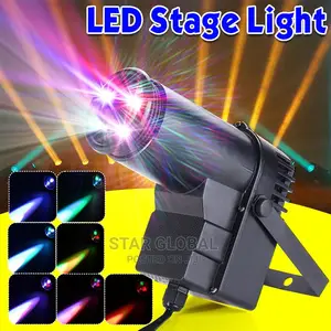 Pinspot Beam Spotlight 6CH DJ DISCO Party Stage Lighting