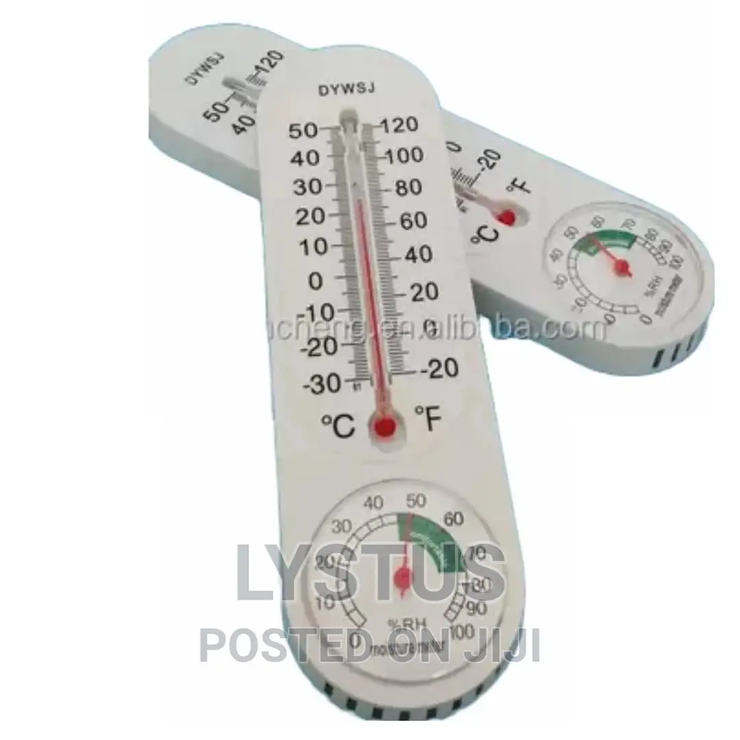 Desk Wall Mount Thermometer and Hygrometer