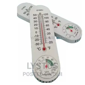 Desk Wall Mount Thermometer and Hygrometer