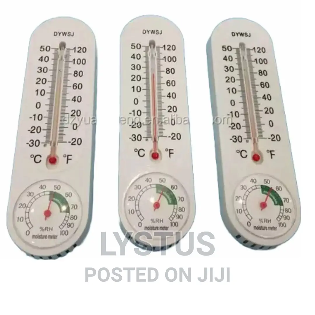 Desk Wall Mount Thermometer and Hygrometer