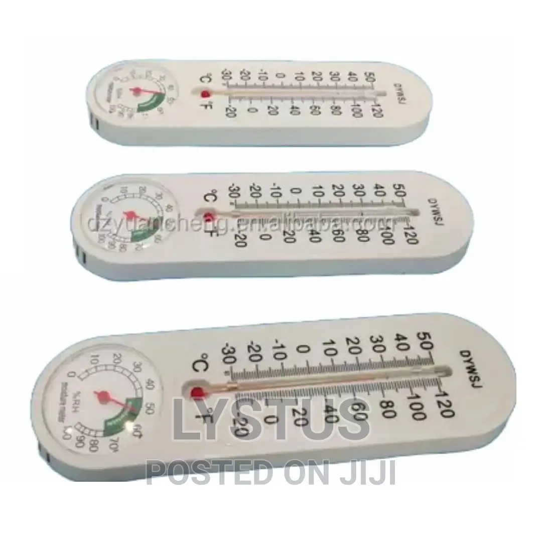 Desk Wall Mount Thermometer and Hygrometer