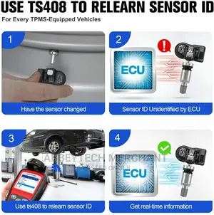 Autel Ts408 TPMS Relearn Tool and TPMS Programmer