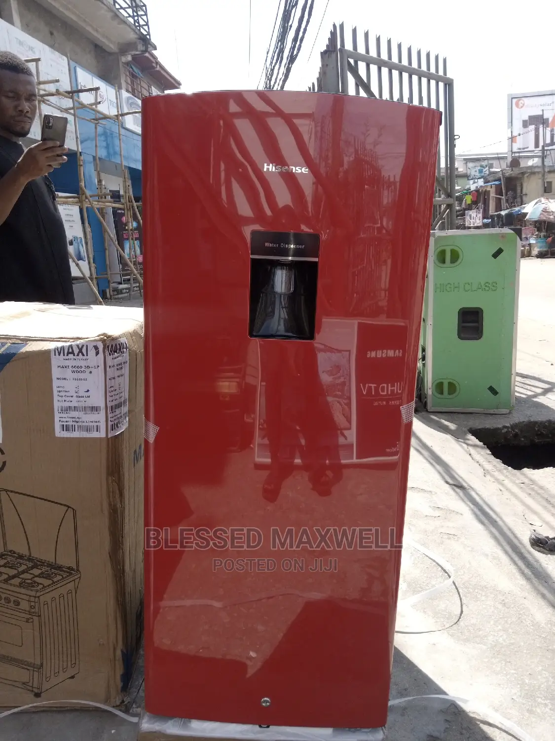 (REF 23RSDRWD) 176 Litters Hisense Refrigerator