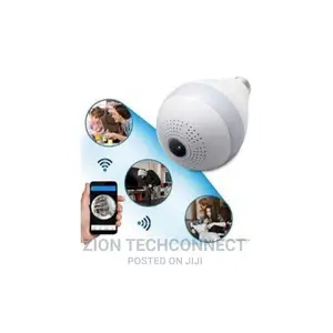 Camera Wifi 360 Degree Light Bulb Camera