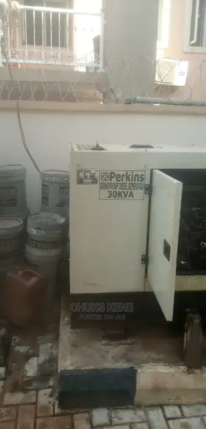 30kva Brand New Perkins Sound Proof Generator, 3phase