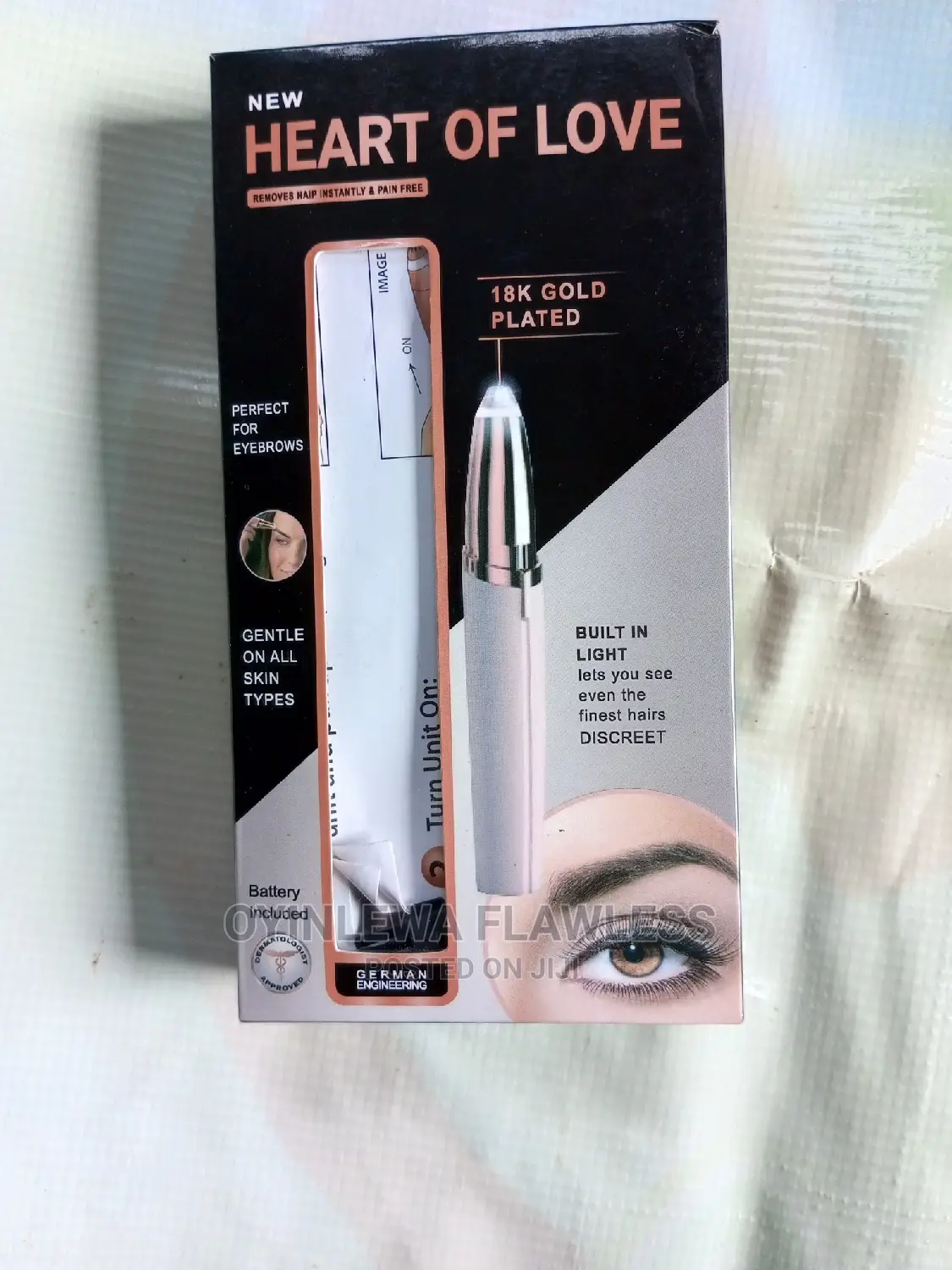 USB Eyebrow Hair Removal Rechargeable Trimmer Pen