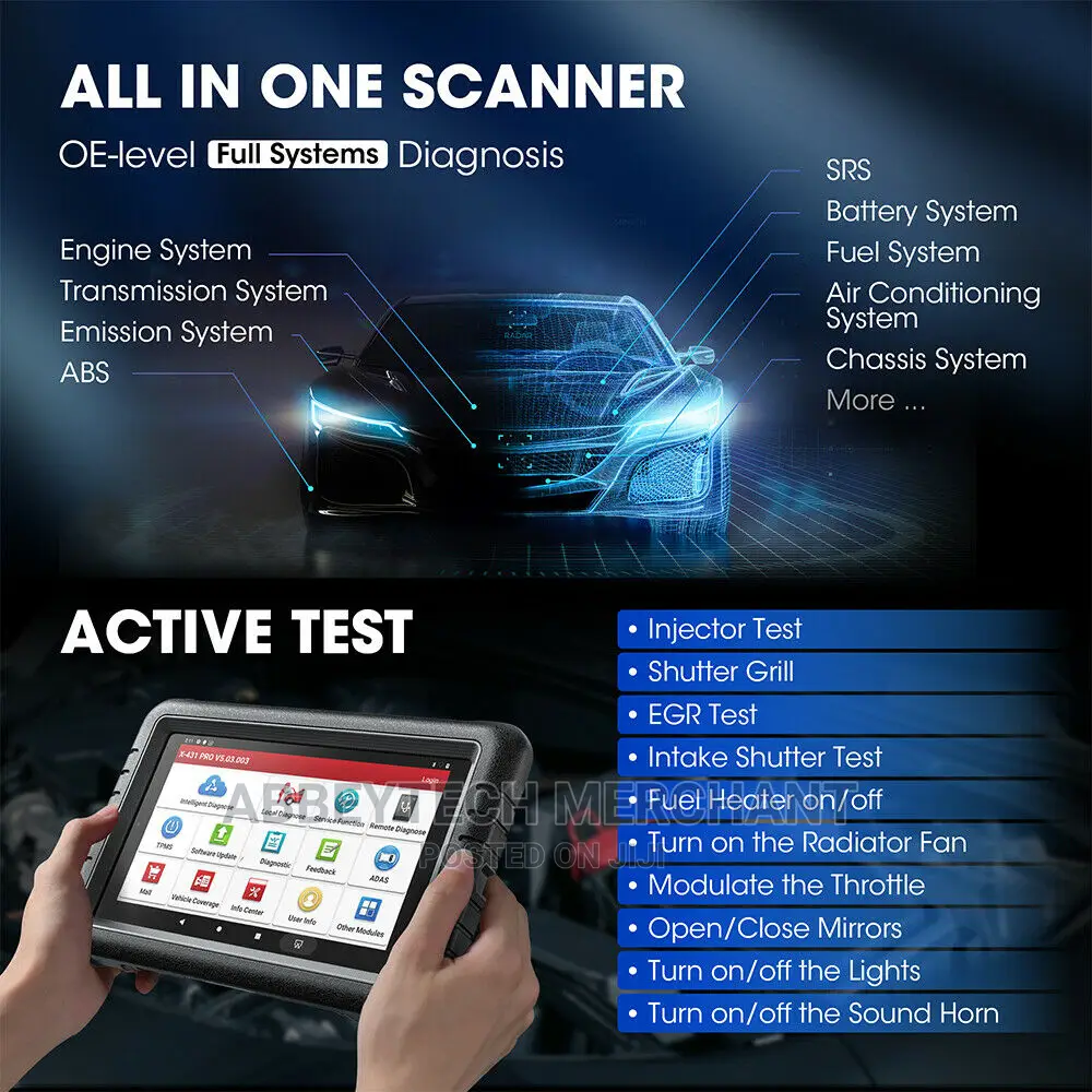 LAUNCH X431 PROS v Wireless Cars Scanner With Programming