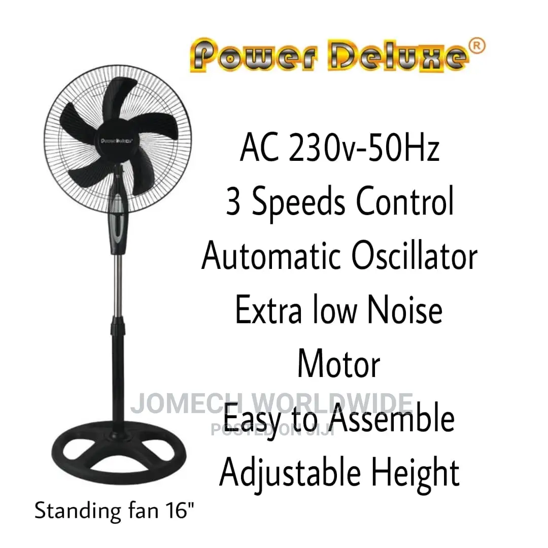 16 Power Deluxe Standing Fan