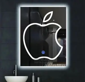 Led Apple Design Mirror