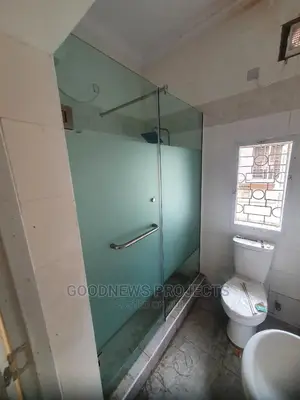 Frameless Frosted Glass Bath