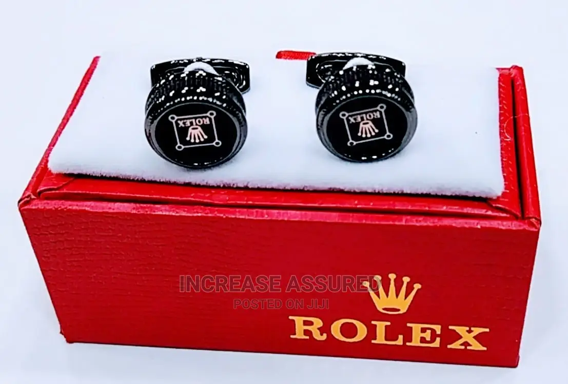 Pure Gold/Silver Stone Made Cufflinks