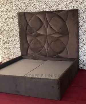 Available New Design Upholstery Bed 6 X 6 Size
