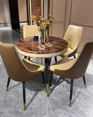 Exquisite Dining Set With 4 Chairs