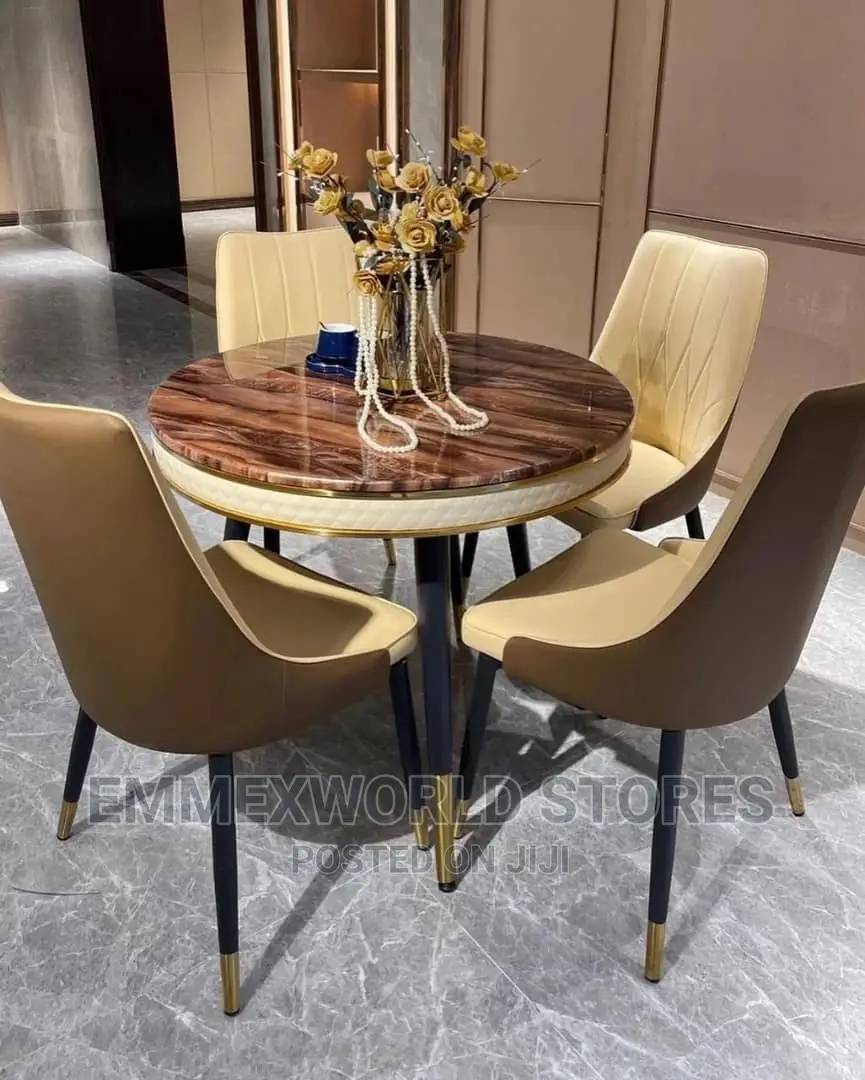 Exquisite Dining Set With 4 Chairs
