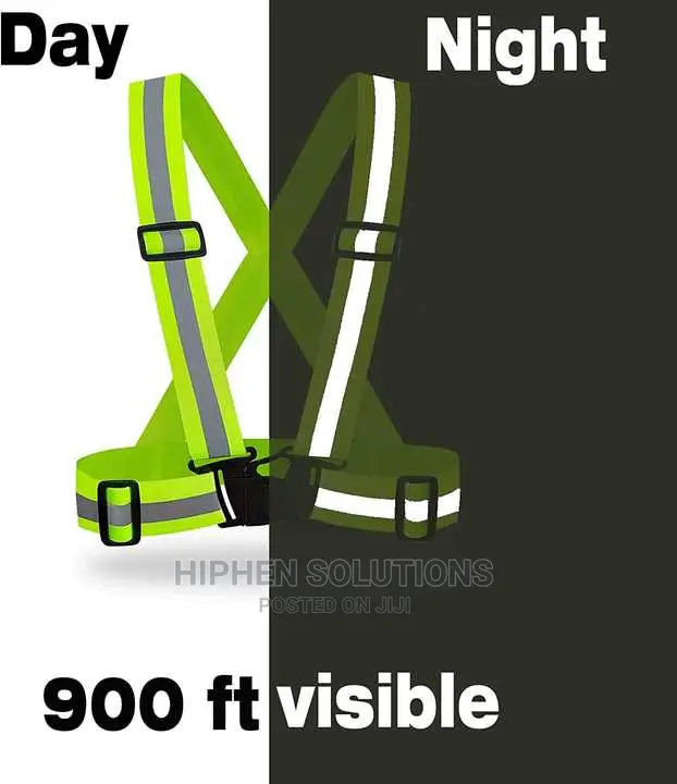Adjustable Elastic Night Working Reflective Vest
