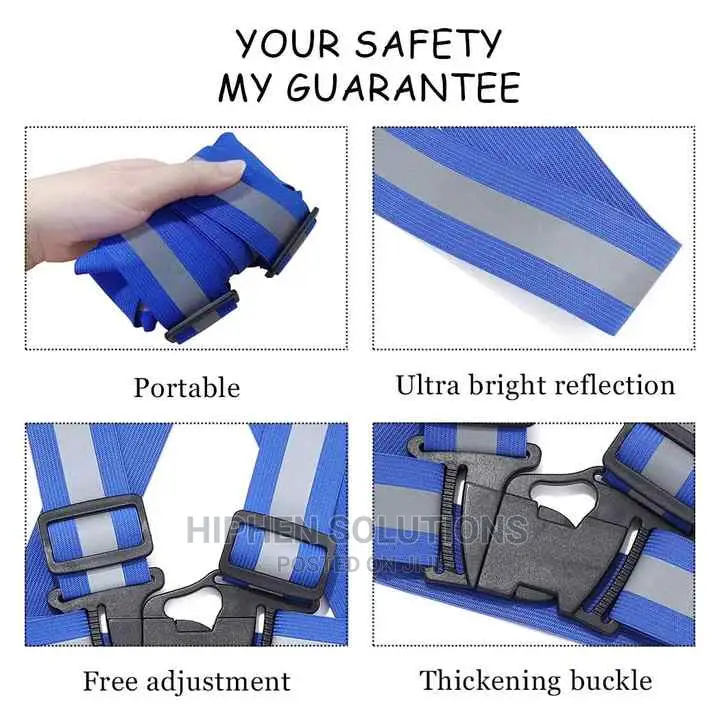 Strap Safety Reflective Running Vest