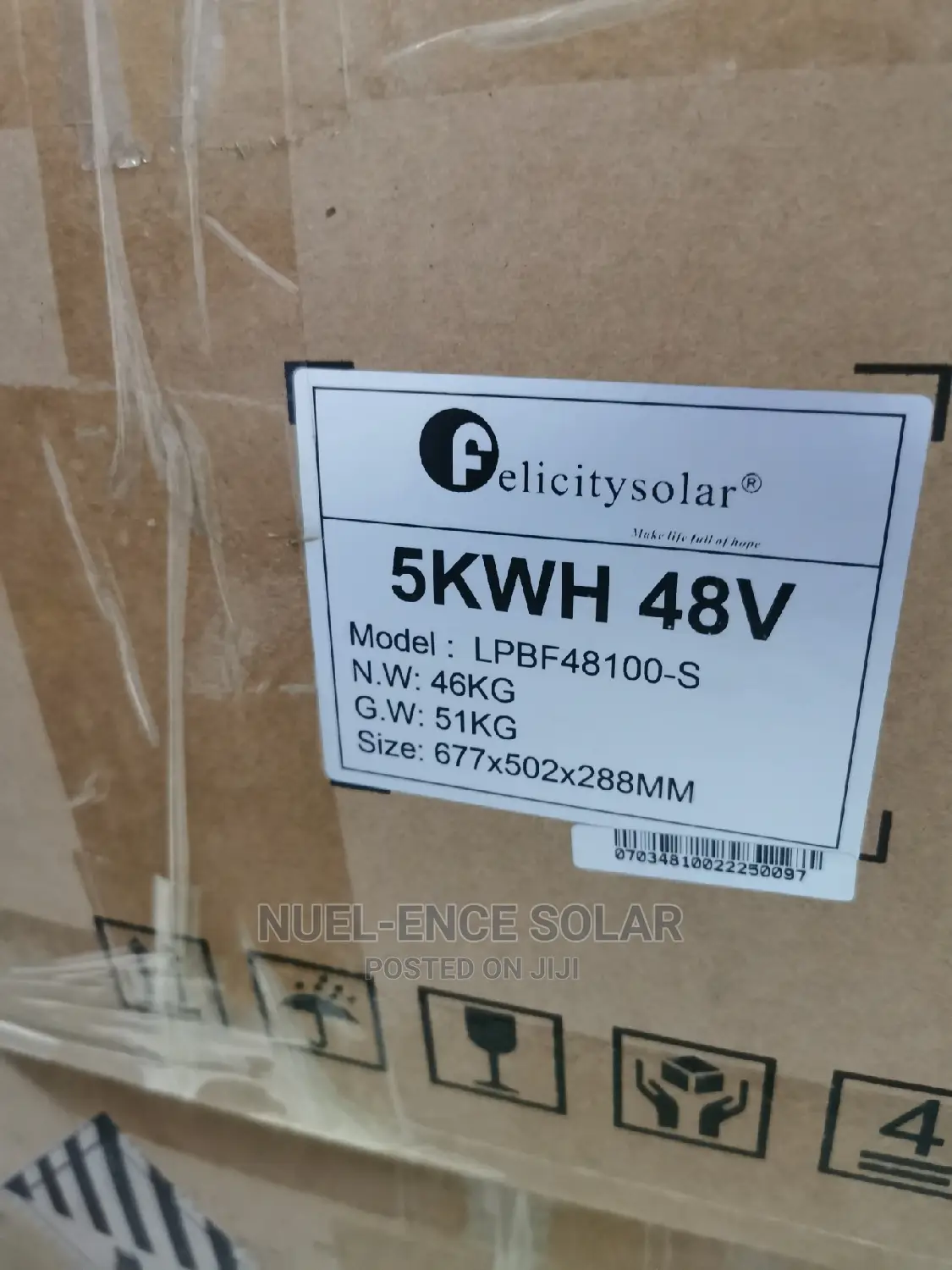 5kwh 48v Felicity Lithium Batteries LPBF48100-S