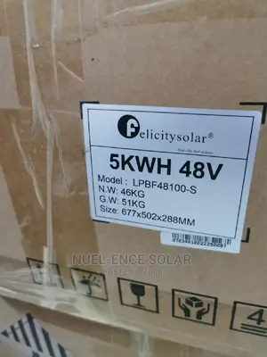 5kwh 48v Felicity Lithium Batteries LPBF48100-S