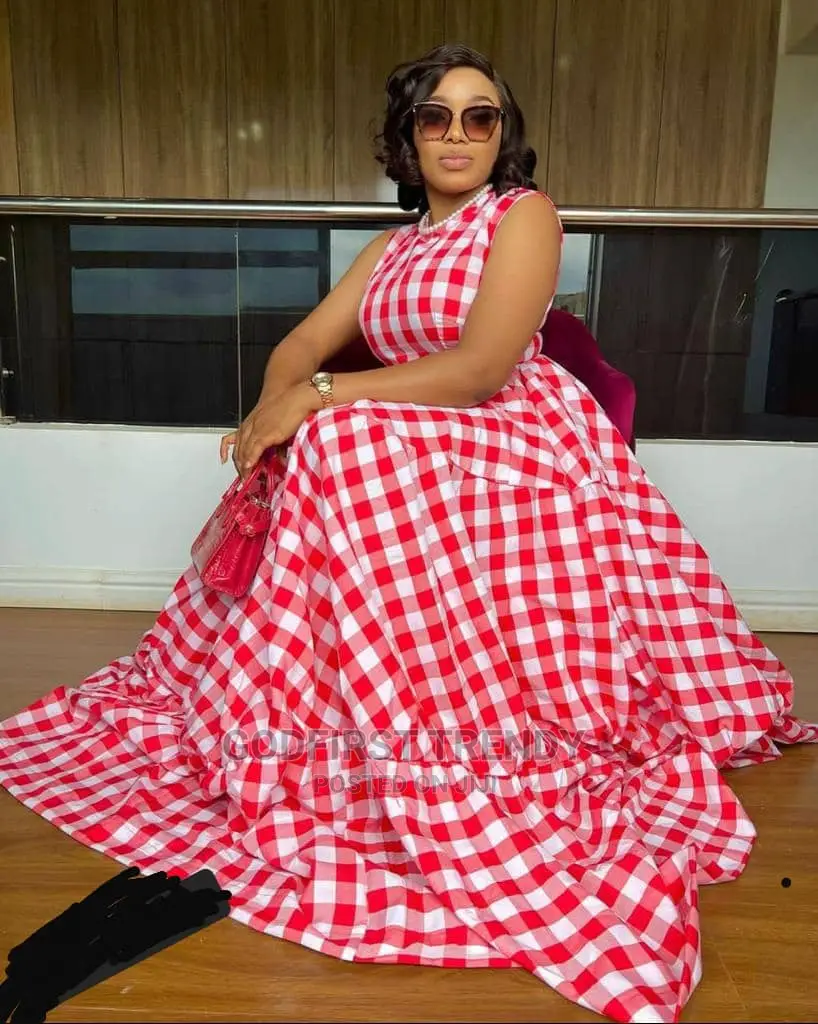 Quality Female Flare Long Gown