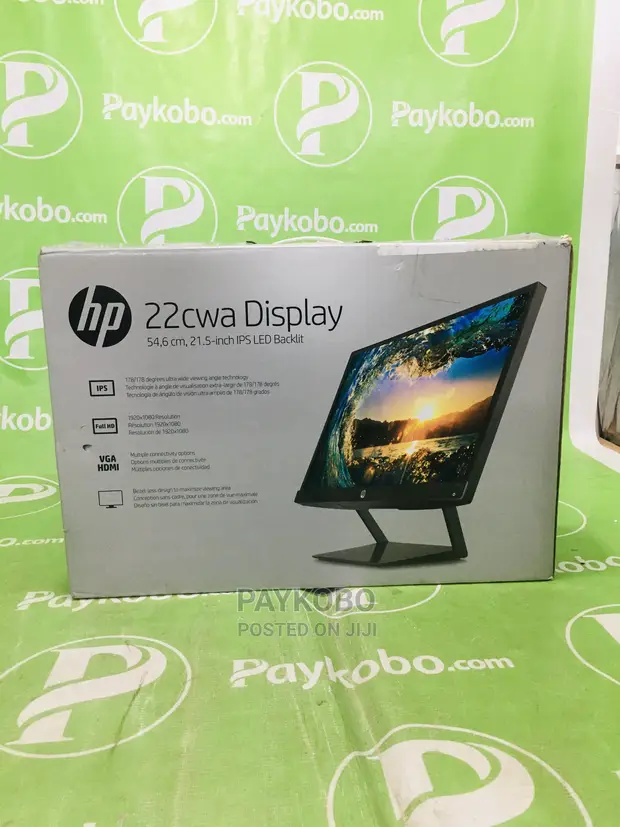 Hp Pavilion 22cwa 21.5-Inch Full Hd 1080p Ips Led Monitor for sale